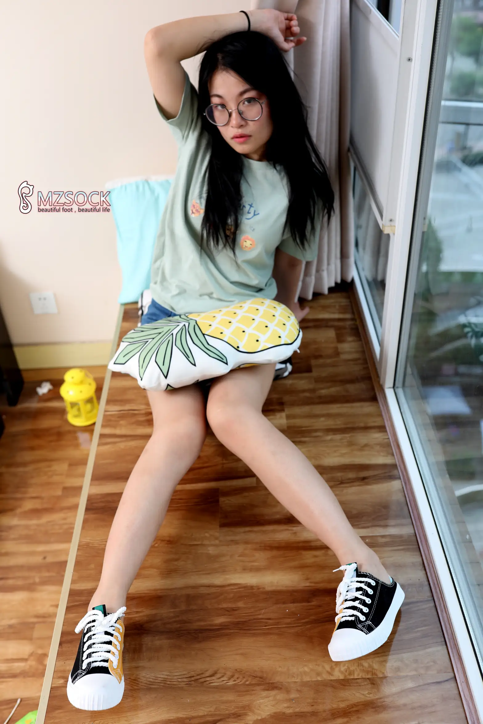 [Mzsock] Love beautiful feet NO.030 cat cat#[74P]-11