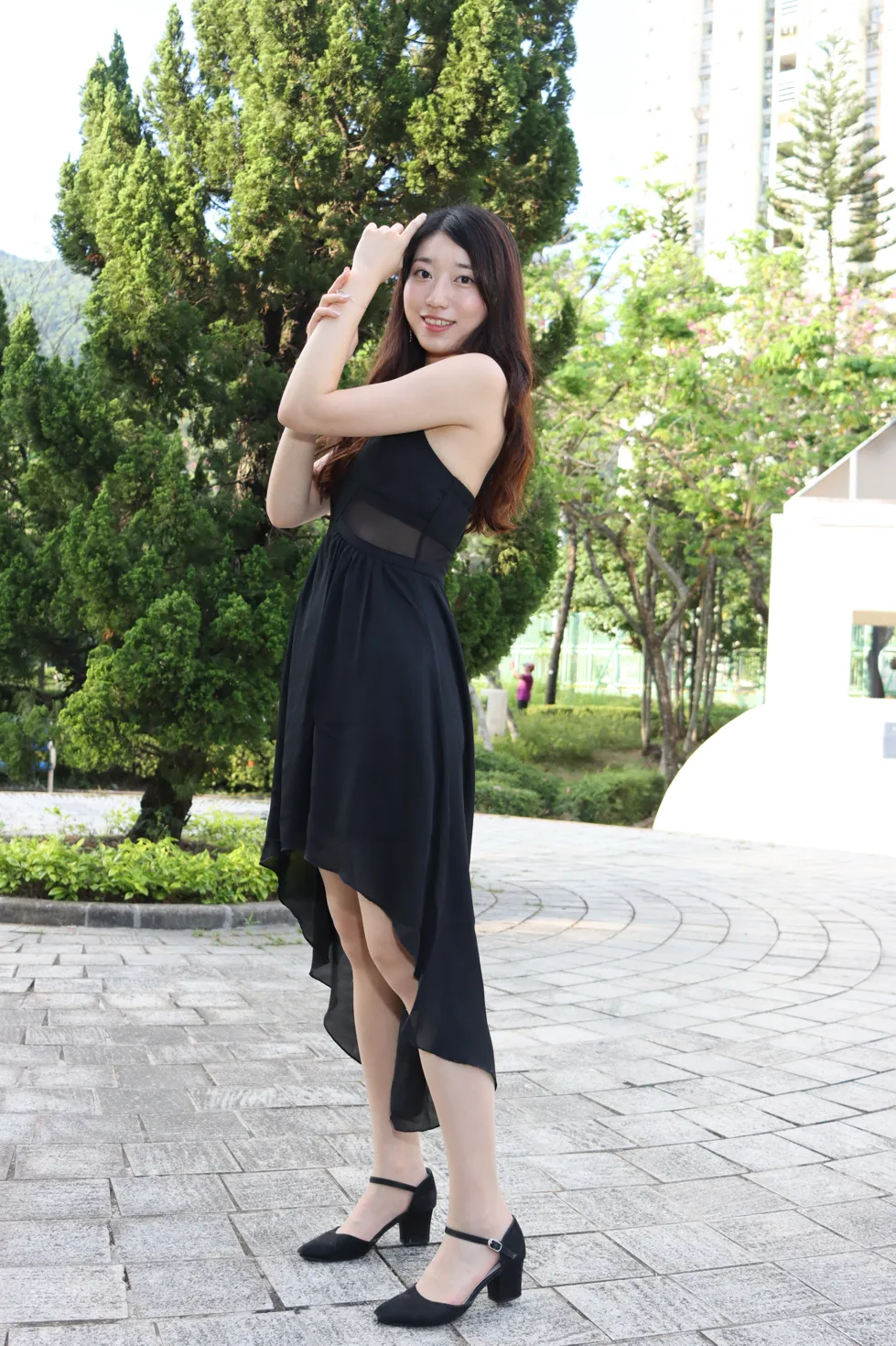 [Mzsock] NO.106 Wu Xiaokui Park black dress street photography#[61P]-2