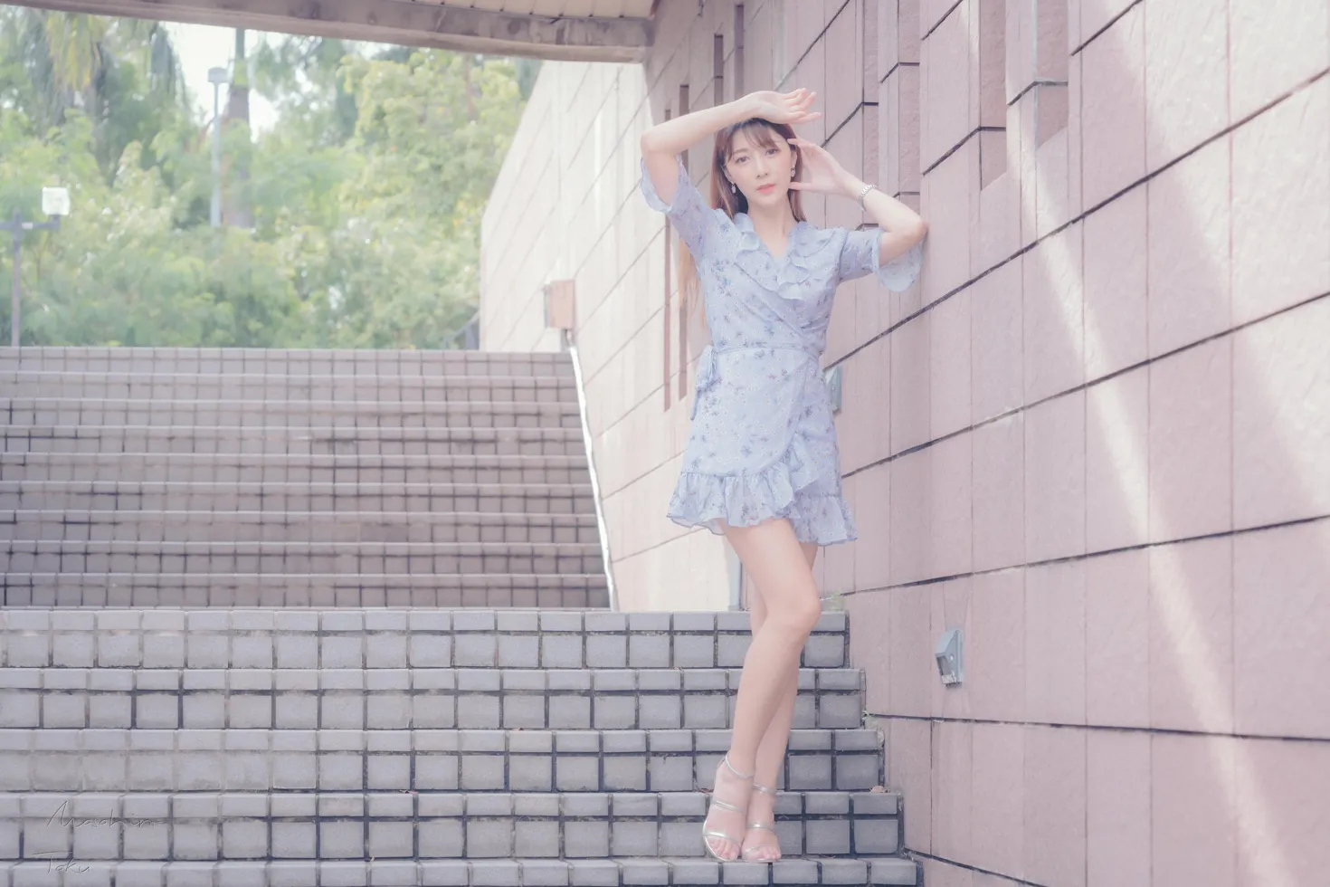 [Mzsock] NO.197 Peng Xuan dress, short skirt, high legs and beautiful legs street photography#[58P]-44