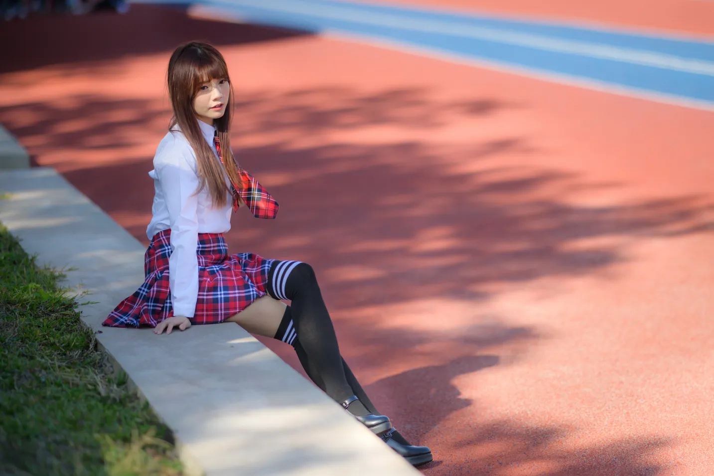 [Mzsock] NO.233 Student uniform high heels street photography#[105P]-78